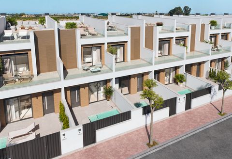 Each of the eighteen townhouses in Residencial Jacarandas Phase I luxury development comes with its own private swimming pool and garage These homes feature big solariums and other terraced areas where you may bask in the sun at any time of day 365 d...