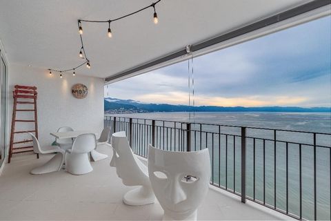 Welcome to the epitome of coastal luxury in Puerto Vallarta! This magnificent condo on the 24th floor of Grand Venetian Tower 2000 is an unparalleled gem. With 4 bedrooms and 4 bathrooms, including a maid's quarters, this space represents the ultimat...