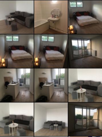 Location appartement F3 75 m2 2 chambres avec grande terrasse refait à neuf proche toutes commodités Auchan, Parinor, Parc des Expositions, Aéroport CDG