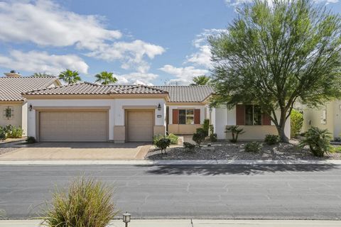 Welcome to Sun City Shadow Hills, 55+ community, where the most upscale of desert living is realized. This beautiful, detached home bestows 2,569 sq. ft. of luxury across 2 bedrooms, 3 bathrooms, thoughtfully upgraded spacious kitchen, a master suite...