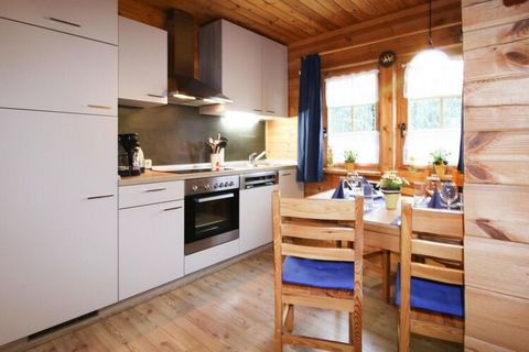 Modern and comfortably furnished log house with its own terrace and fenced garden in the middle of an idyllic holiday home area. Enjoy your holiday in a quiet location with a great view of the beautiful nature of the Harz Mountains. The holiday home ...