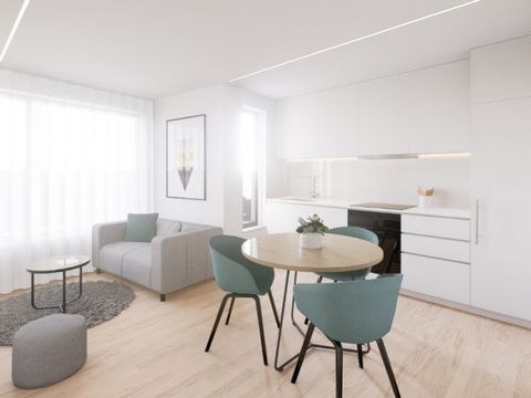 In the heart of Paranhos, in front of one of the city's most beautiful gardens - the Jardim de Arca D'Água - a 2-bedroom apartment that redefines the concept of urban living. The modern apartment has 2 bedrooms, a bathroom and an open-plan living/din...