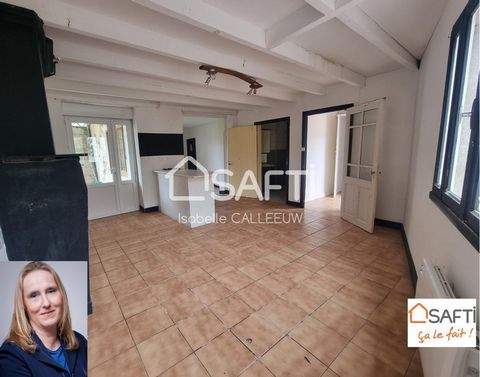 Located in the village of Guimps, between Barbezieux and Jonzac, this village house to renovate offers great potential for a renovation project. It is an interesting project for both first-time buyers and investors. The house consists of 5 rooms and ...