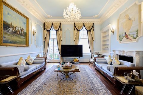 An unparalleled opportunity to own a stunning three-bedroom, three-bathroom lateral apartment in the prestigious Grade II listed Albert Court , a landmark building located adjacent to the Royal Albert Hall. This expansive residence, boasting over 2,4...