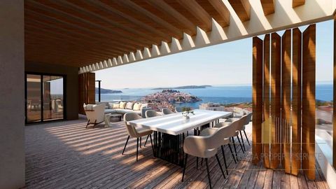 The impressive penthouse is located on top of a modern building, only 350 m from the sea and beautiful beaches. Due to its excellent location near the center of Primošten, the apartment provides a perfect balance between a peaceful Mediterranean envi...