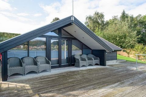 Erleben Sie hier eine einzigartige Lage, direkt am Seeufer des Julsø mit privatem Steg! Dieses wunderschöne Ferienhaus bietet ein unvergessliches Urlaubserlebnis mit der Natur ganz in der Nähe. Das Haus verfügt über drei geräumige Schlafzimmer, die v...