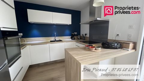 Eric PIRAUD vous propose en Loire Atlantique (44350) GUERANDE, cette maison de plain-pied d'environ 73 m², composée de 3 chambres, d'une pièce de vie avec une lumière traversante, équipée d'un poêle à bois. Présence d'une terrasse, côté jardin, sans ...