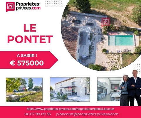 Exclusivité: Secteur Le Pontet (84)) , superbe Villa construite en 2008 de 240m2 avec un étage , dans un secteur convoité et calme, sur un terrain de plus de 1200m2 avec piscine. Prix de vente 575000 euros honoraires charges vendeurs. Elle est compos...