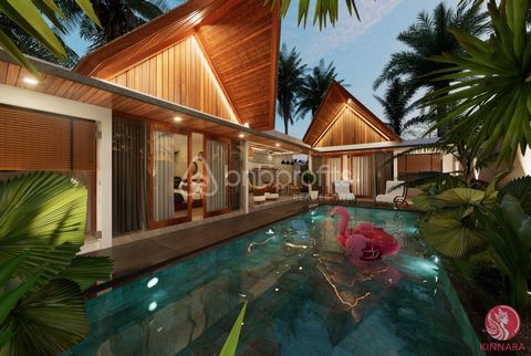 Tropische moderne Bali-Villa mit privatem Parkplatz – Investitionsmöglichkeit in Seminyak zum Preis von 239.000 USD (Frühbucher) Fertigstellungsdatum bis November 2024 Pacht bis 2050 (plus 25 Jahre Verlängerung garantiert)Entdecken Sie Ihre Traumvill...