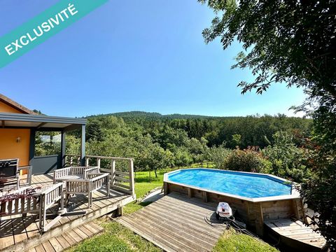 A 10min. de Ribeauvillé et Bergheim Située dans la charmante commune de Thannenkirch cette maison bénéficie d'un emplacement idéal offrant une vue dégagée dans un environnement verdoyant et calme entourée de forêt en limite de zone constructible tout...