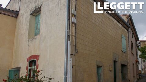 A33199CED11 - This spacious 4 bedroomed terraced property in the pretty village of St. Ferriol offers excellent potential as a holiday rental/lock up and leave or family home. St. Ferriol is a small mountain village in the Upper Aude Valley and is a ...