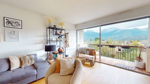 Uniquement chez GUY HOQUET Grand Annecy! Coup de coeur assuré pour ce magnifique appartement de 83.62m² Loi Carrez au 2ème étage d'une copropriété avec ascenseur, située à 2 pas du centre ville de St-Jorioz dans un environnement calme et verdoyant. I...