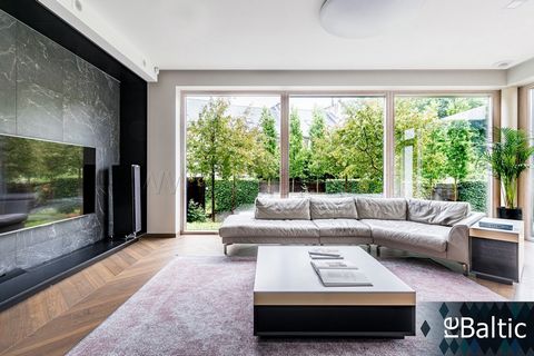 Unique three-bedroom apartment/house in high-end district Santariškės Main Features: - The apartment was designed by an experienced architect, interior designer, and landscape architects, ensuring that every detail is thoughtfully considered and harm...