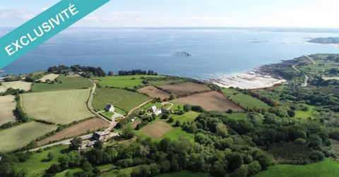 Située à Guimaëc (29620), cette magnifique propriété en pierre de caractère, entièrement rénovée en 2014 , bénéficie d'un environnement exceptionnel entre mer et campagne. Profitez d'une exposition plein Sud offrant une luminosité naturelle toute la ...