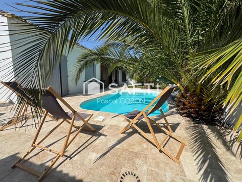 Maison familiale avec piscine à Marsilly