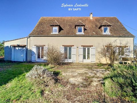 maison de style périgourdin de 140 m² sur un terrain plat de 1 900 m²
