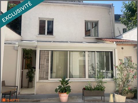 Exclusivité :maison de ville avec extérieur