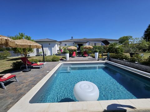 Belle maison familiale avec piscine à 15 min de Périgueux