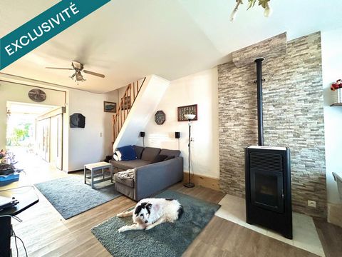 Maison de 73m², 2 chambres poss 3, Jardin
