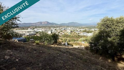 Terrain viabilisé et constructible , Ajaccio