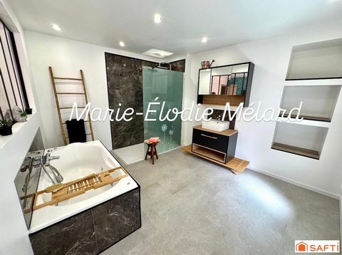 Maison de 185 m2 en pierre sur BEUVEILLE avec jardin et garage