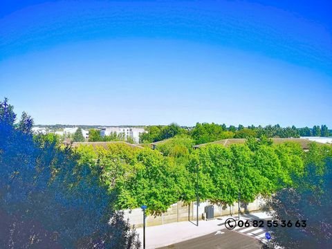 Appartement T3 avec vue dégagée et garage fermé