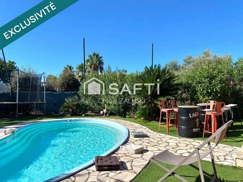 Maison Saint-Raphaël avec suite de plain pied et piscine