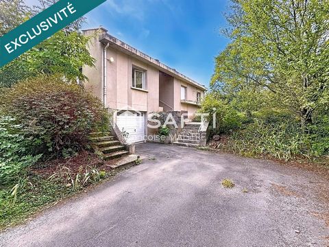 Maison 3 chambres - sous-sol complet + terrain constructible de 3 200 m²