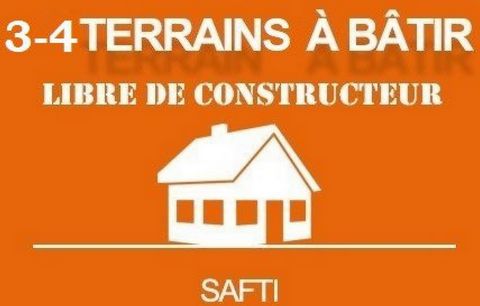 4400 m² constructibles + maison piscine garage