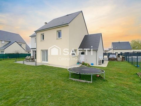 Maison familiale récente composée de 6 Chambres et 3 salles d'eau à 20 min au Sud de Caen