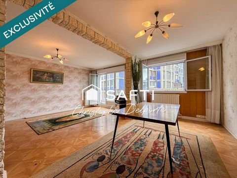 Appartement T4 lumineux - 83m² - proche gare - garage