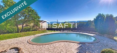 Maison familiale avec terrasse, piscine et garage