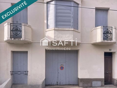 MAISON T5 AVEC GRAND GARAGE ET SOUS-SOL DANS QUARTIER RECHERCHÉ DE BÉZIERS