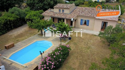 Villa de 130m2 sur 1500m2 de terrain avec piscine