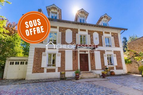 Maison de maître en meulière, 8 pièces, 190m²