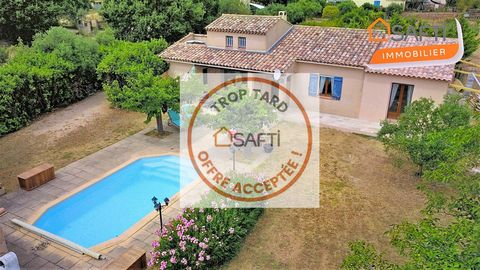 Villa de 130m2 sur 1500m2 de terrain avec piscine