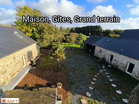 Maison en pierre, Gites, Dépendances, Grand terrain, Source