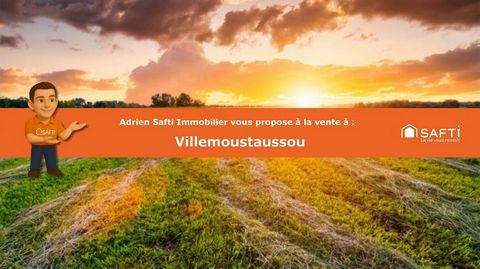 VILLEMOUSTAUSSOU - Terrain agricole de 2257 m2