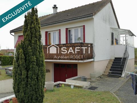 Maison élevé sur sous-sol.