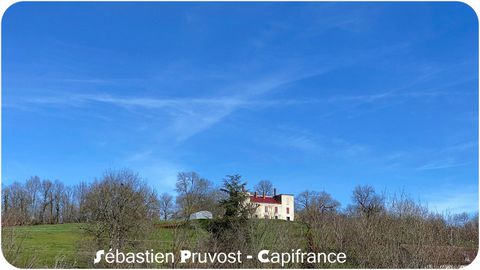 Dpt Dordogne (24), à vendre proche de THIVIERS propriete MANOIR P12 de 315 m² - Terrain de 50000 m²-Grange 120m2