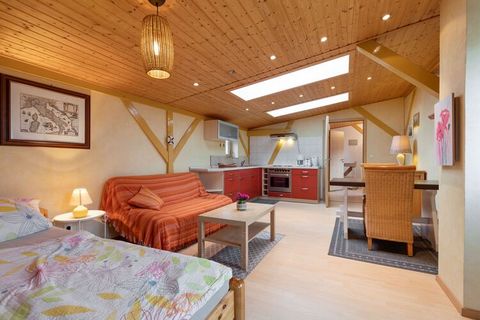 En este moderno apartamento encontrará todo lo que necesita para unas vacaciones cómodas. El apartamento (40 m 2) está ubicado directamente en la laguna de Szczecin en la soleada isla de Usedom, a 3 km de la ciudad de Usedom. El apartamento está en e...