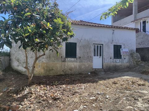 Located in Maçussa. House with living room, kitchen, sunroom, 2 bedrooms, 1 of which is a single room; Aluminum windows and shutters; Wine cellar, warehouse, patio with fruit trees, the patio is not registered, we only have the registration of the bu...