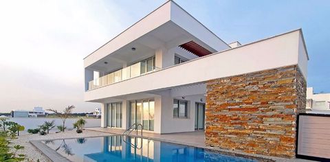 Four Bedroom Detached Villa For Sale in Geroskipou, Paphos - Title Deeds (New Build Process) PRICE REDUCTION !! (was €895,000 + VAT) Located in the heart of the tourist area and within walking distance to the sea, this development offers 3 & 4 bedroo...