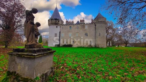 Ref.67429TV: On the borders of Berry, between Bourges and Nevers, Swixim offers you a splendid historic castle on a vast 28 ha estate. This Castle, former stronghold of a large aristocratic family, hosted the History of France and the illustrious Kin...