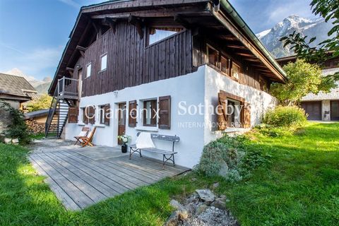 EXCLUSIVITY - Chamonix Sotheby's International Realty presents the Ferme Miage, a former seven-bedroom farmhouse located in a bucolic residential area bringing together beautiful authentic farmhouses from the last century, surrounded by flower garden...