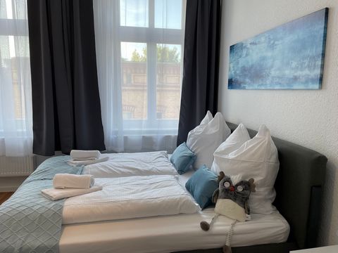 Welcome to this cozy and luxurious 70m² apartment in the center of Magdeburg. It offers everything you need for a great stay in Magdeburg: → Quietly located in a street with little traffic → Not far from the main train station & in the center → 2 coz...