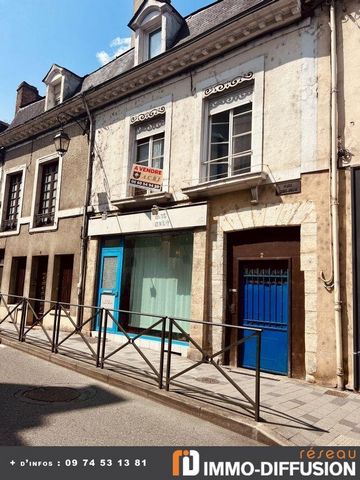 Mandate N°FRP152683 : Buiding approximately 82 m2 including 5 room(s) - 1 bed-rooms. Built in 1800 - Equipement annex : digicode, double vitrage, Fireplace, Cellar - chauffage : electrique - Class Energy E : 307 kWh.m2.year - More information is avai...