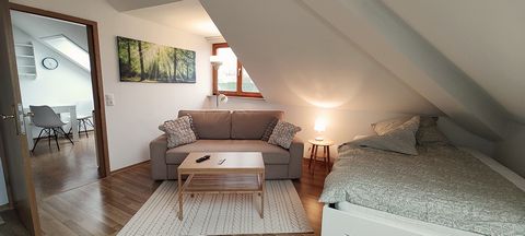 Ideal conditions for students, physicians, scientists - in the heart of the Paulusviertel, a modern and fully furnished flat is available here, including a fitted kitchen. This spacious penthouse flat is located in the heart of in the heart of Halle....