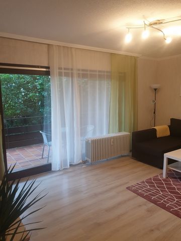 Our spacious apartment is modernly furnished, fully equipped with fitted kitchen, flat screen TV, high-speed Wi-Fi ect. The sleeping and living area is separated by a wall. The bedroom is equipped with a double bed and a closet. A corner sofa and a d...