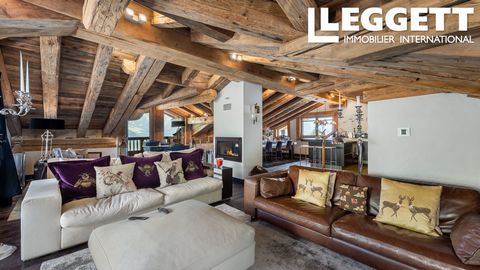 A25982SM73 - A fantastic opportunity to buy this stunning, luxurious chalet right by the ski pistes in Courchevel Village. Beautifully presented, this chalet is being sold fully furnished, allowing for an easy transition into your new ski property Th...